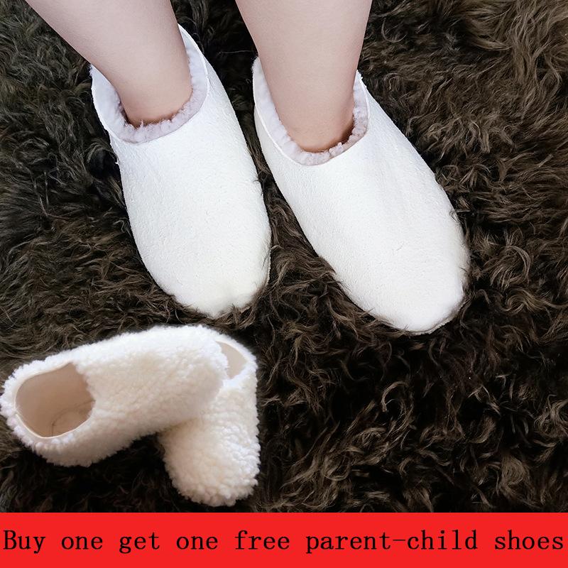 Slippers Women For Home Winter Shoes Female Adult Bedroom Plus Velvet Warm Wool Indoor Solid Color Parent Child Non Slip, Buy one get one free
Slippers Women For Home Winter Shoes Female Adult Bedroom Plus Velvet Warm Wool Indoor Solid Color Parent Child Non Slip, Buy one get one free
