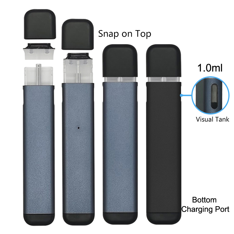 1.0ml Rechargeable Disposable Vape Pen E-cigarettes Starter Kits Empty Snap Lock Pods 320mAh Battery Device Vaporizer Pens Thick Oil Visual Tank Atomizer
1.0ml Rechargeable Disposable Vape Pen E-cigarettes Starter Kits Empty Snap Lock Pods 320mAh Battery Device Vaporizer Pens Thick Oil Visual Tank Atomizer