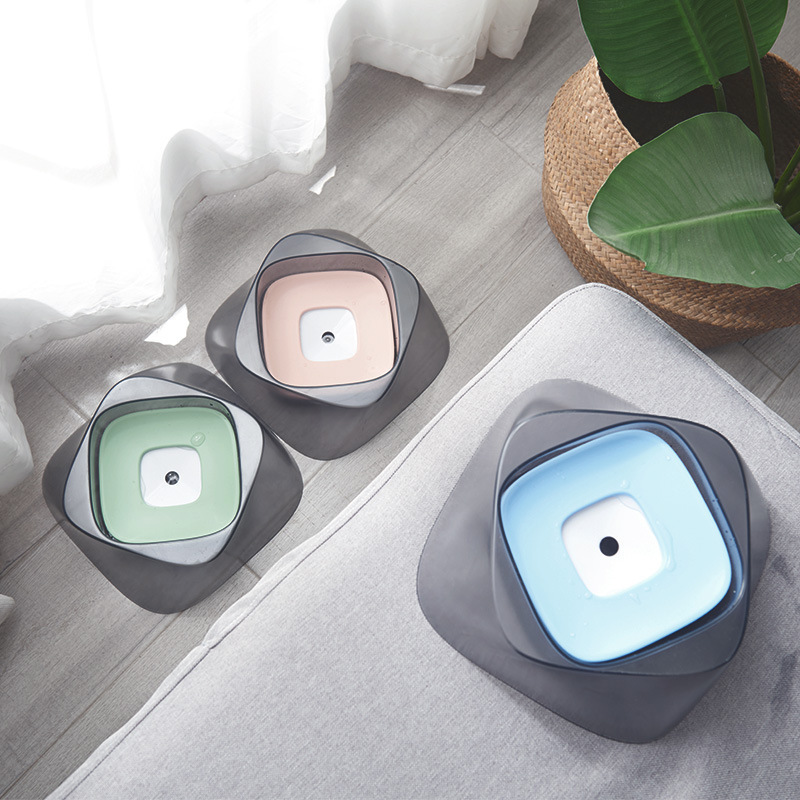 Pet Floating Drinking Water Bowl Dog Cat Non-Wetting Mouth Bowl Pets Drinking Water Dispenser Dog Feeder Large Capacity Fountain