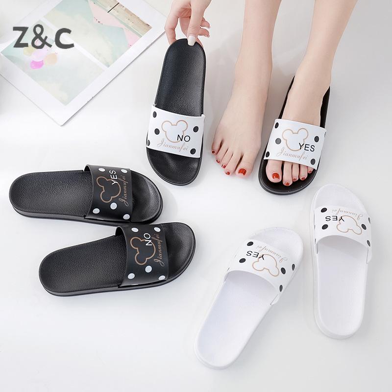 Slippers 2021 Household Women Cartoon Korean Version Of Anti-Slip Indoor Thick-Soled Bathroom Cute Ins Tide Shoes Sandals, Black
Slippers 2021 Household Women Cartoon Korean Version Of Anti-Slip Indoor Thick-Soled Bathroom Cute Ins Tide Shoes Sandals, Black