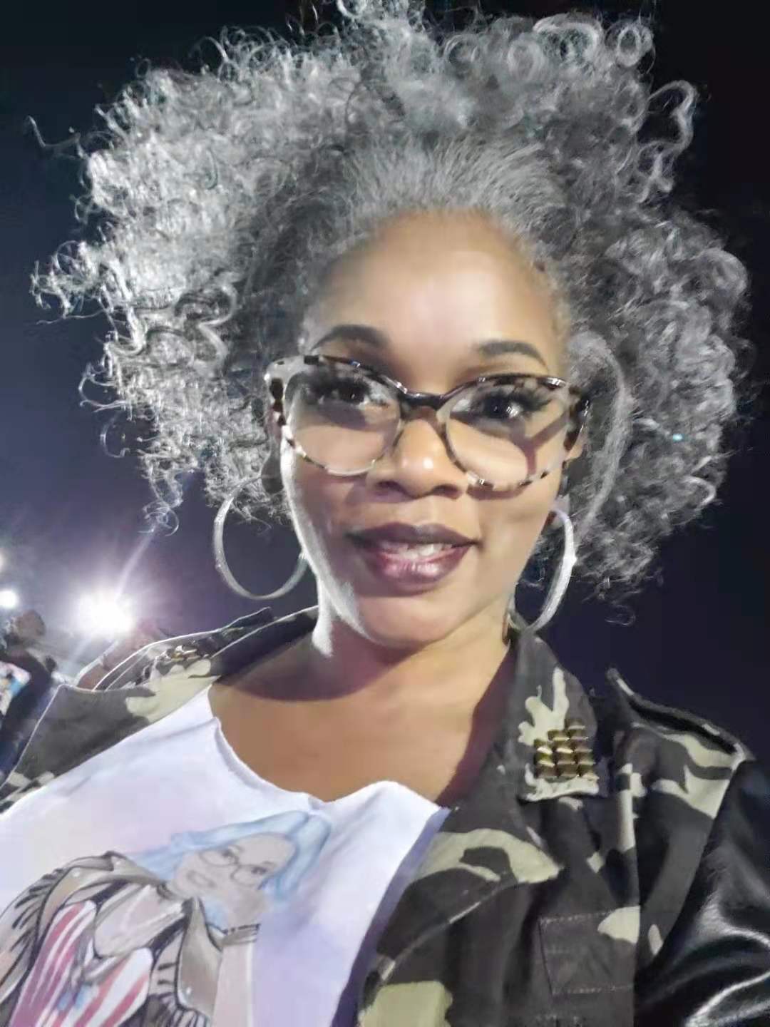 Silver gray hair ponytail extension grey afro bun or puff kinky curly drawstring human ponytails clip in 120g