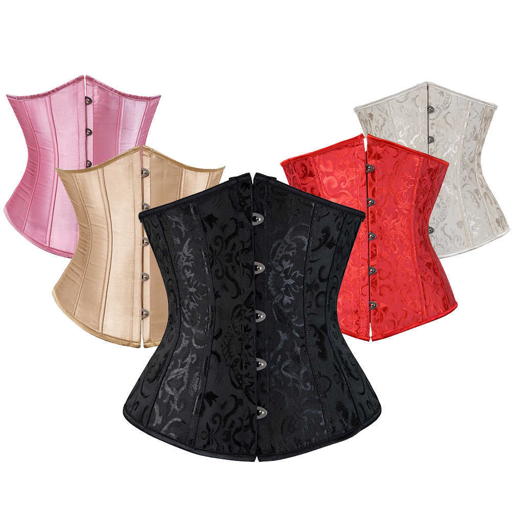 Gothic Corset Top Underbust Waist Trainer Cincher Bustiers Body Shaper Belt Steampunk Sexy Plus Size Corpete Corselet Bodyshaper, T8062 black
Gothic Corset Top Underbust Waist Trainer Cincher Bustiers Body Shaper Belt Steampunk Sexy Plus Size Corpete Corselet Bodyshaper, T8062 black