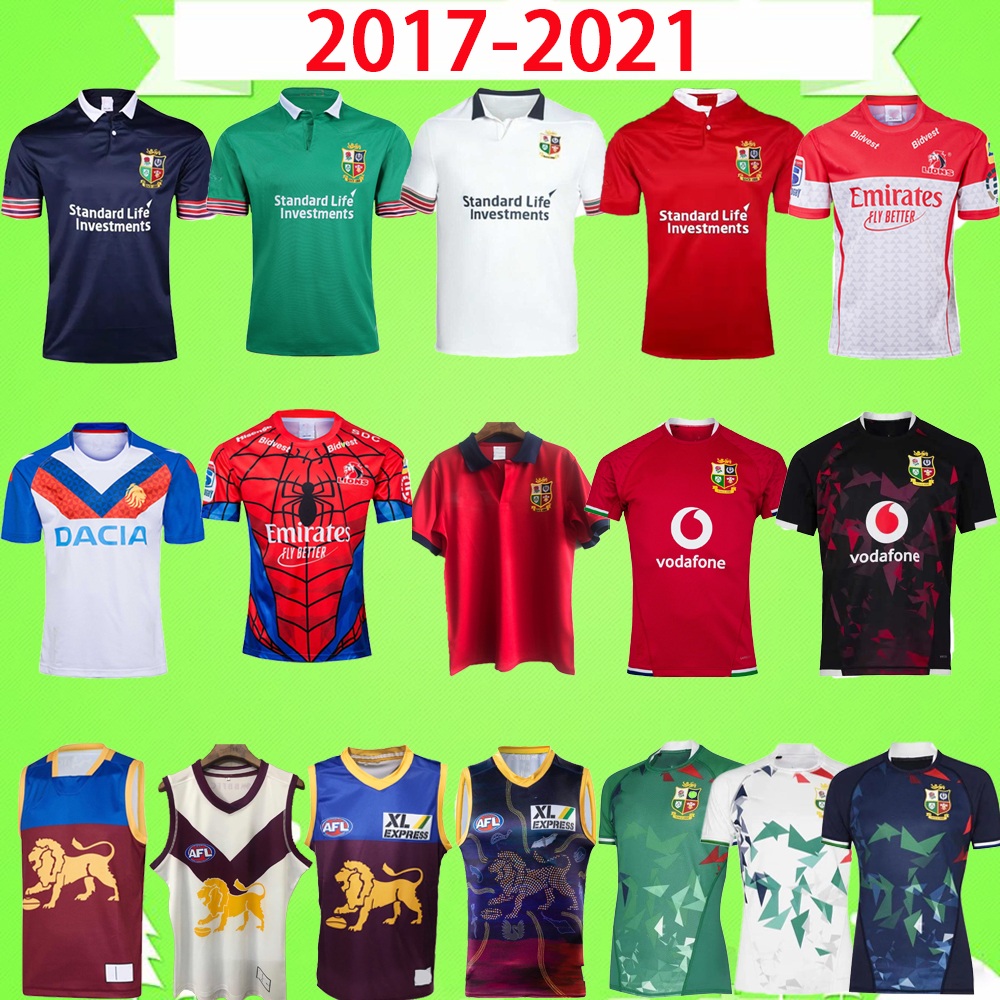 2021 AFL Lions RUGBY LEAGUE JERSEY ndigenous version Nine system Ireland England retro classic Hero Vintage souvenir Edition t shirt Brisban, Black;gray
2021 AFL Lions RUGBY LEAGUE JERSEY ndigenous version Nine system Ireland England retro classic Hero Vintage souvenir Edition t shirt Brisban, Black;gray