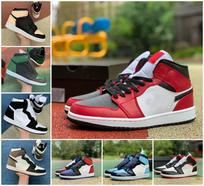2022 University Blue 1 OG Basketball shoes Jumpman 1s High Milan Dark Mocha UNC Light Smoke Grey Hyper Chicago patent bred royal toe Twist men women trainers sneakers, Bubble package bag
2022 University Blue 1 OG Basketball shoes Jumpman 1s High Milan Dark Mocha UNC Light Smoke Grey Hyper Chicago patent bred royal toe Twist men women trainers sneakers, Bubble package bag