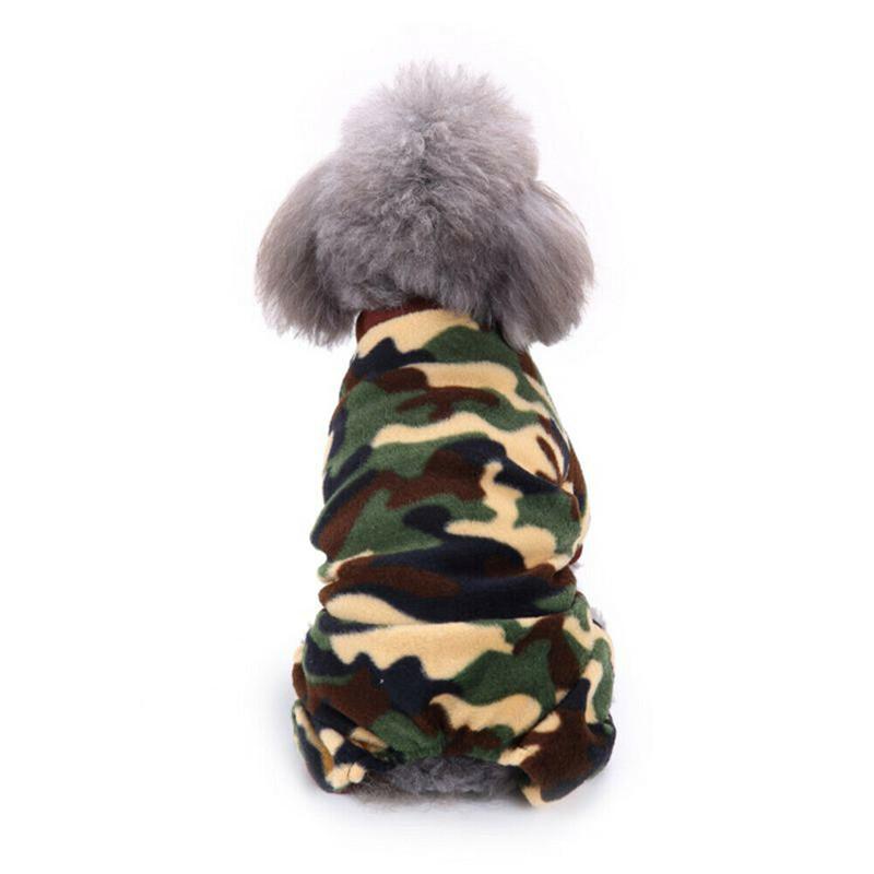 Dog Apparel UK Pet Cows Dot Camouflage Pajamas Cat Jumpsuits Soft Puppy Christmas Clothes Costumes