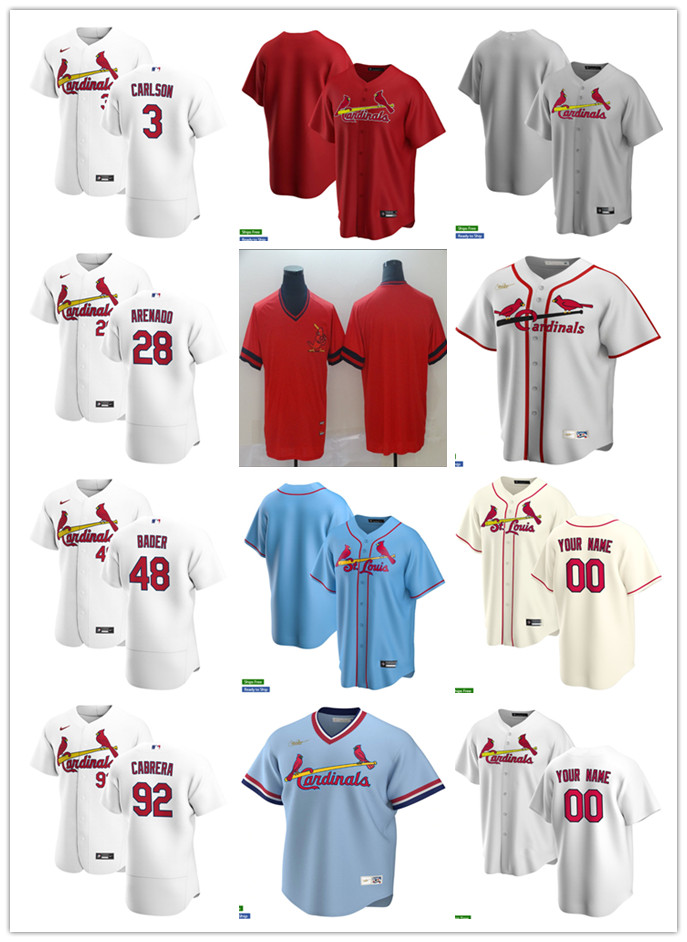 Men Women Youth St. Louis Cardinals 28 Nolan Arenado 48 Harrison Bader 92 Genesis Cabrera 3 Dylan Carlson Custom Baseball Jersey, Blue;black
Men Women Youth St. Louis Cardinals 28 Nolan Arenado 48 Harrison Bader 92 Genesis Cabrera 3 Dylan Carlson Custom Baseball Jersey, Blue;black