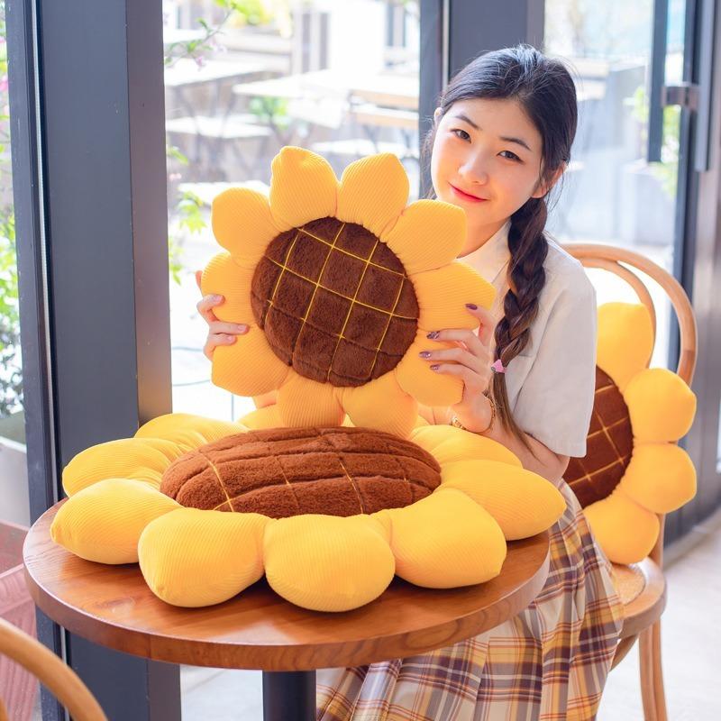 Cushion/Decorative Pillow Sunflower Sofa Sun Flower Cushion Simple Ornaments Girls Children's Room Toys Throw Home Decoration
Cushion/Decorative Pillow Sunflower Sofa Sun Flower Cushion Simple Ornaments Girls Children's Room Toys Throw Home Decoration