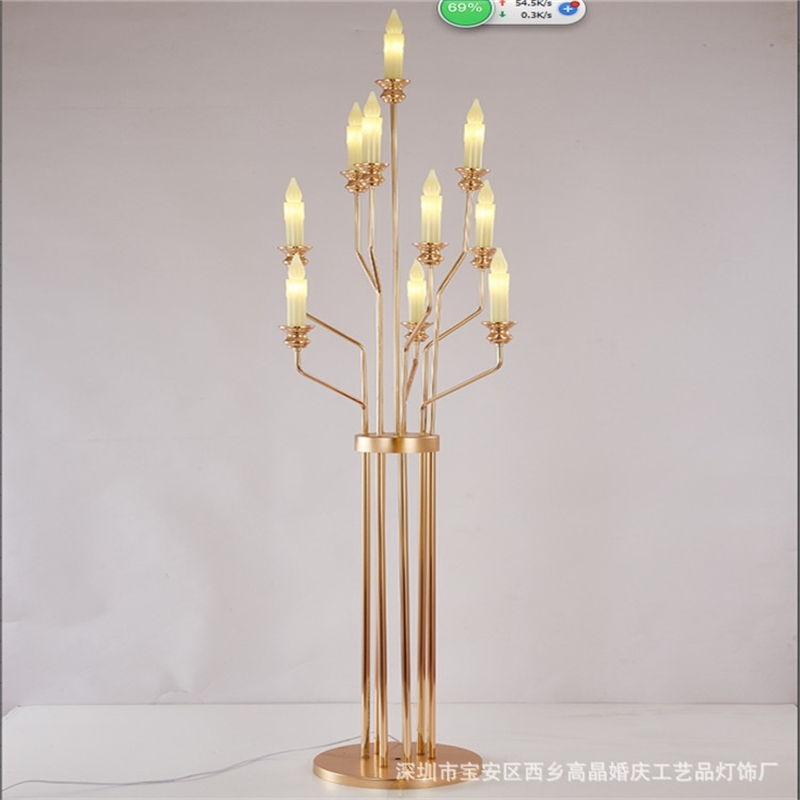New props European exquisite Candlestick creative candle Street pilot lamp Hotel stage wedding hall layout
New props European exquisite Candlestick creative candle Street pilot lamp Hotel stage wedding hall layout