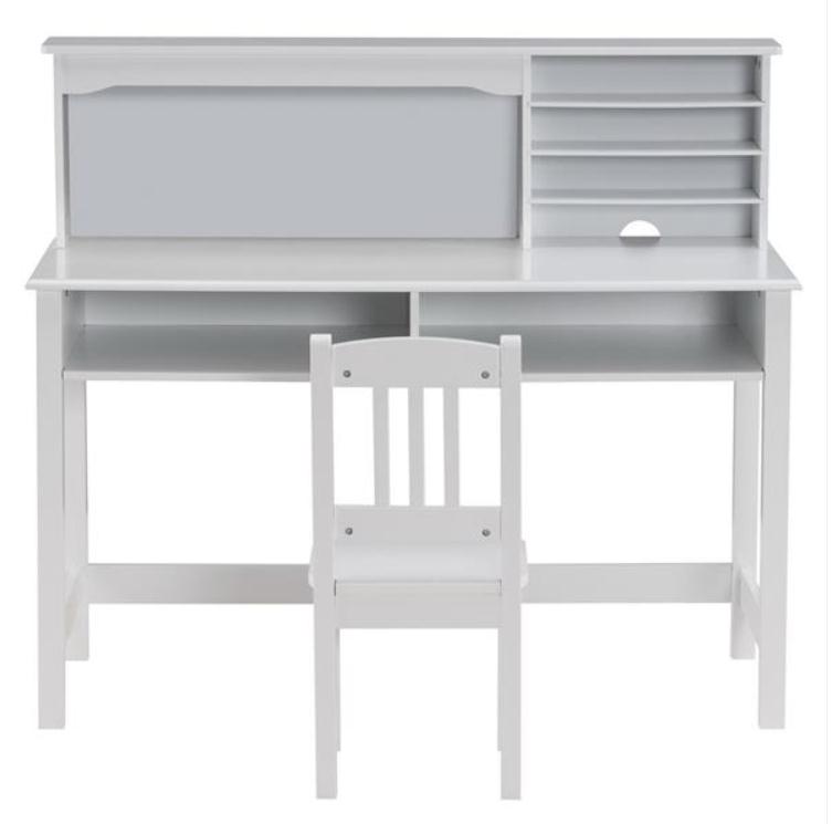 2022 Dining Room Furniture Painted Student Table and Chair Set A White 5-layer Desktop Multifunctional (110*60*66cm)