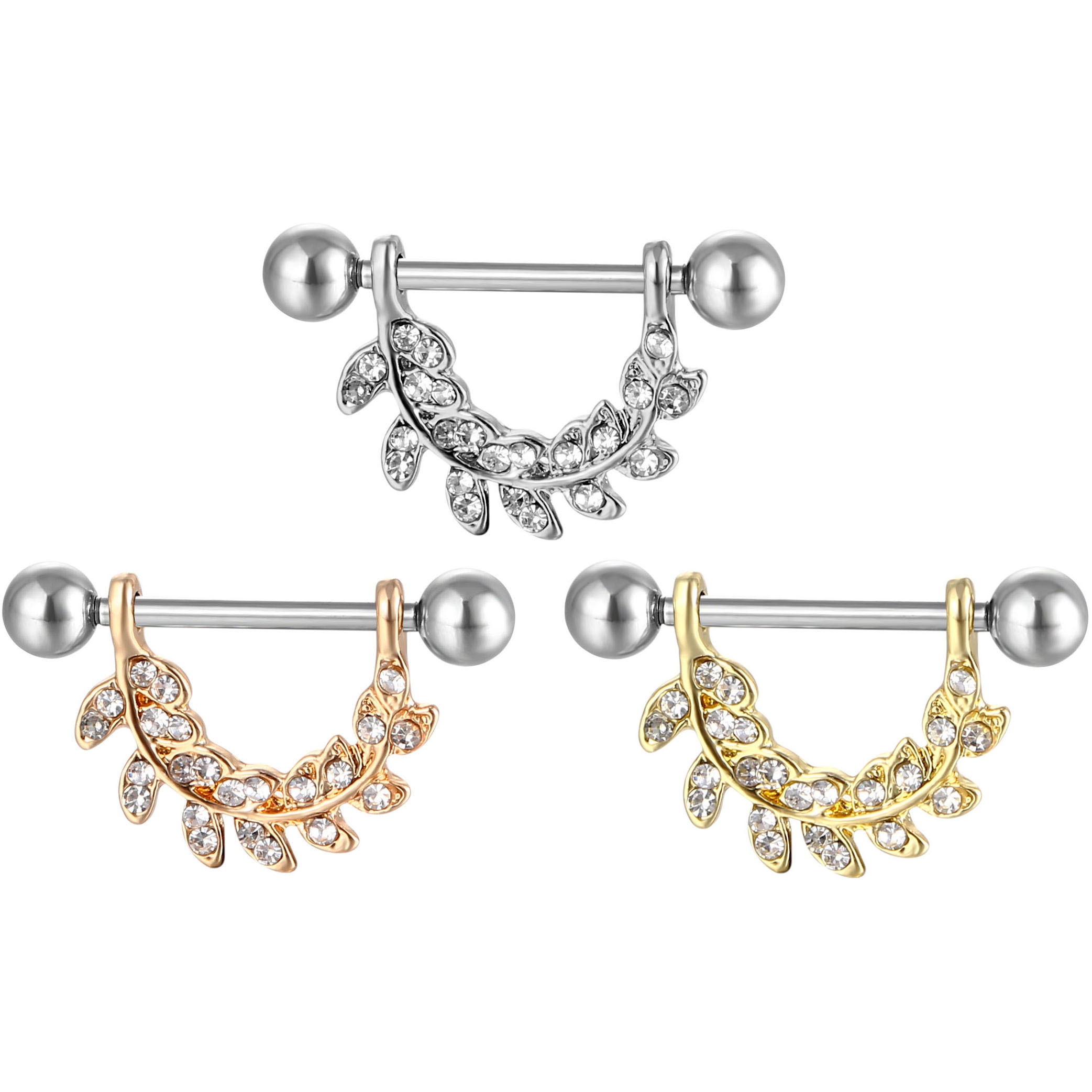 D0945 ( 3 colors ) Nice style NIPPLE ring 20 pcs SILVER color stone drop piercing body jewelry
D0945 ( 3 colors ) Nice style NIPPLE ring 20 pcs SILVER color stone drop piercing body jewelry