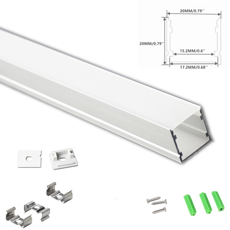 Lamp Covers & Shades 5/10-Pack 3.3FT 1M Strip Channel Matte Diffuser,Under Cabinet Counter Double Row 17.2MM Wide Tape 20MM Square Aluminium
Lamp Covers & Shades 5/10-Pack 3.3FT 1M Strip Channel Matte Diffuser,Under Cabinet Counter Double Row 17.2MM Wide Tape 20MM Square Aluminium