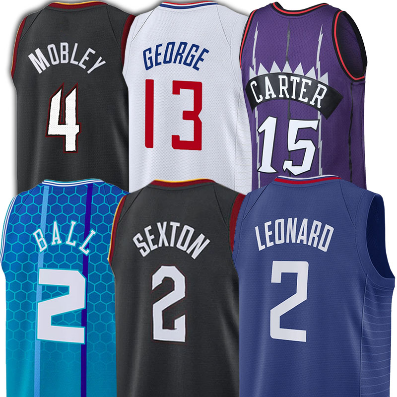 LaMelo 2 Ball Basketball Jersey 2 Collin Evan Mobley 4 Kawhi Sexton Leonard Paul 13 George Men' Jerseys
LaMelo 2 Ball Basketball Jersey 2 Collin Evan Mobley 4 Kawhi Sexton Leonard Paul 13 George Men' Jerseys