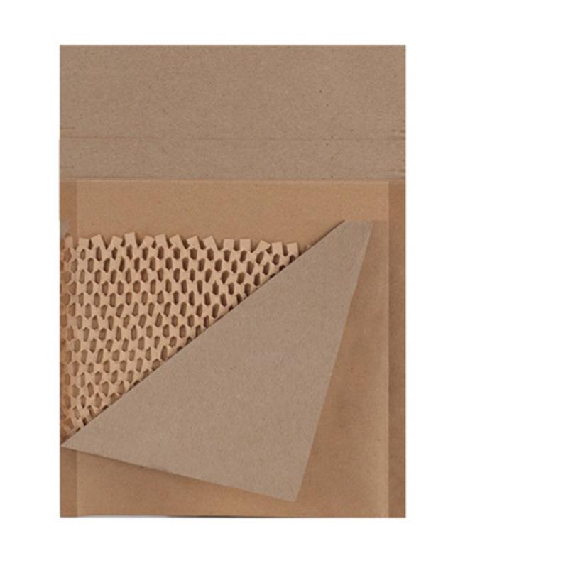 Gift Wrap Hysen In Stock 287mm*381mm Biodegradable Shockproof Tamper-evident Compostable Mailer Packing Honeycomb Paper
Gift Wrap Hysen In Stock 287mm*381mm Biodegradable Shockproof Tamper-evident Compostable Mailer Packing Honeycomb Paper