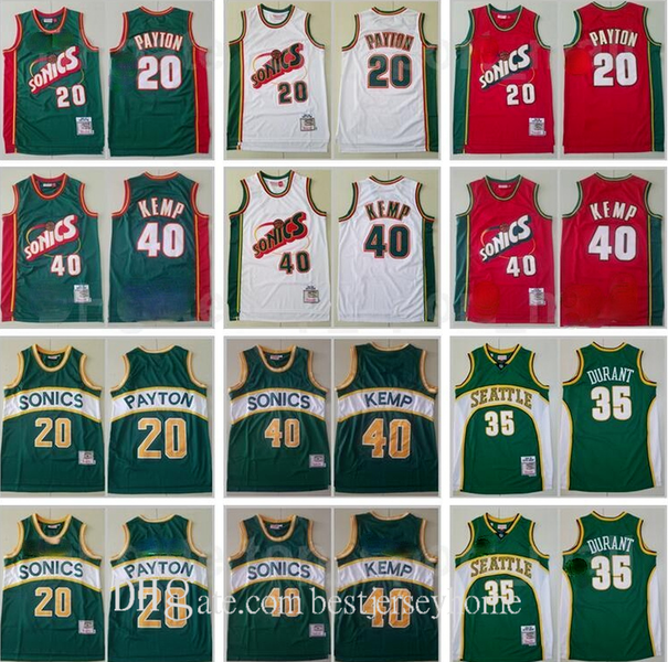 Vintage Basketball Jerseys Mitchell Ness Kevin Durant 35 Gary Payton Jersey 20 Shawn Kemp 40 Red White Green Team Breathable Throwback S-2XL, Black;red
Vintage Basketball Jerseys Mitchell Ness Kevin Durant 35 Gary Payton Jersey 20 Shawn Kemp 40 Red White Green Team Breathable Throwback S-2XL, Black;red