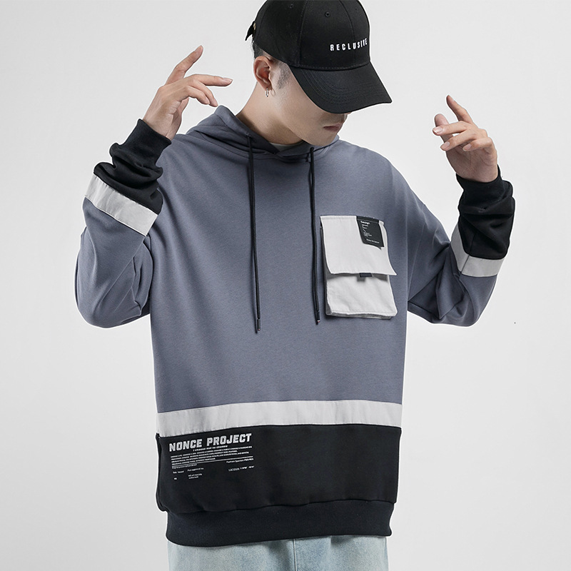 Men's Hoodies & Sweatshirts 2021 Autumn High quality Patchwork Fashion Hooded Casual Printed Hip Hop Male Pullover Streetwear BJ11, Black
Men's Hoodies & Sweatshirts 2021 Autumn High quality Patchwork Fashion Hooded Casual Printed Hip Hop Male Pullover Streetwear BJ11, Black