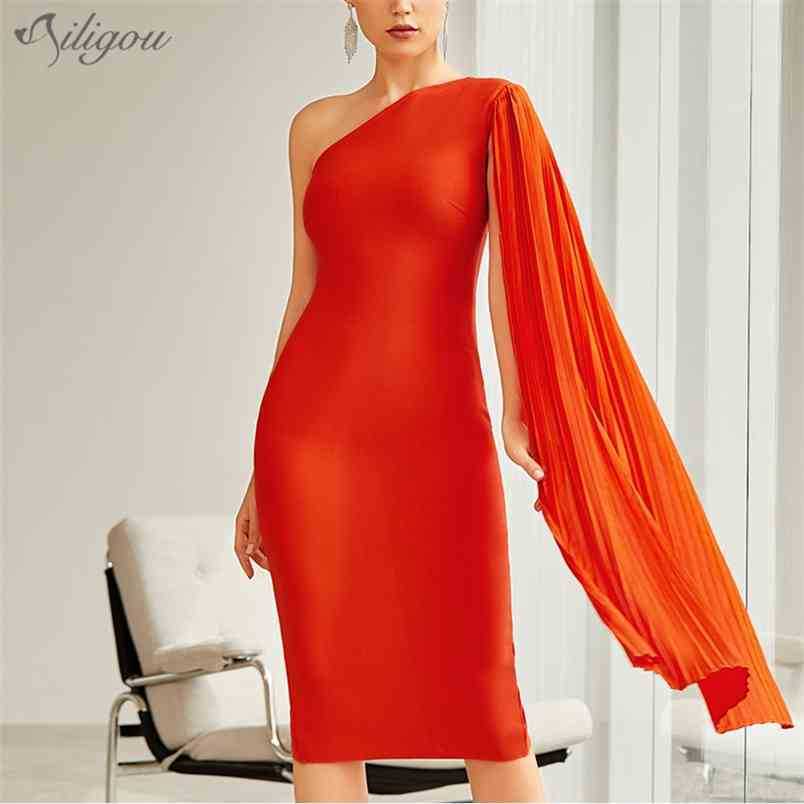 Summer One-shoulder Tight Bandage Dress Sexy Sleeveless Strapless Midi Celebrity Party Vestidos 210525, Red bandage dress
Summer One-shoulder Tight Bandage Dress Sexy Sleeveless Strapless Midi Celebrity Party Vestidos 210525, Red bandage dress