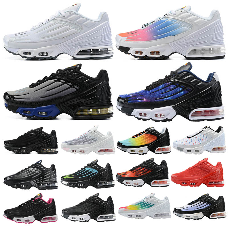 2021 New Tuned TN Plus 3 Mens Women Designer Running Shoes triple Cushion Men Sneakers White Laser Blue Black Stars Fashion Trainers Sports run Shoe size 36-46, 44
2021 New Tuned TN Plus 3 Mens Women Designer Running Shoes triple Cushion Men Sneakers White Laser Blue Black Stars Fashion Trainers Sports run Shoe size 36-46, 44
