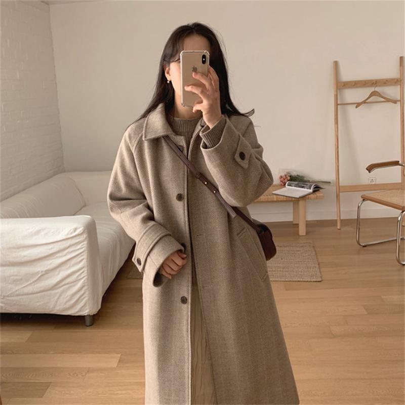 Women' Wool & Blends Black Outerwear Female Coats For Women Outer Woman Winter 2021 Hepburn Style Medium Length Herringbone Small
Women' Wool & Blends Black Outerwear Female Coats For Women Outer Woman Winter 2021 Hepburn Style Medium Length Herringbone Small