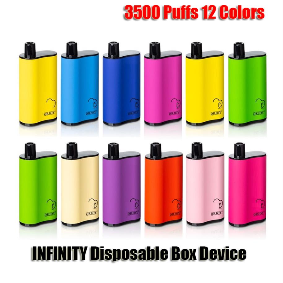INFINITY Disposable E cigarettes Box Mod Kit 3500 Puffs 1500mAh Battery 12ml Prefilled Cartridge Pod Vape Pen Vs Air Bar Max Flexa39
INFINITY Disposable E cigarettes Box Mod Kit 3500 Puffs 1500mAh Battery 12ml Prefilled Cartridge Pod Vape Pen Vs Air Bar Max Flexa39