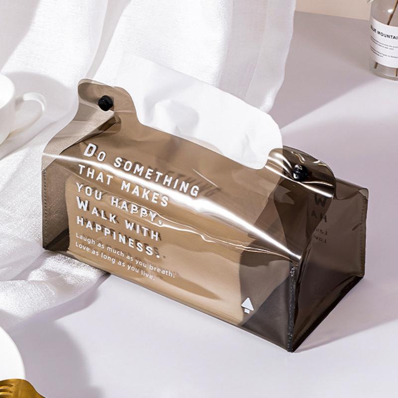 Tissue Boxes & Napkins PVC Box Living Room Removable Waterproof Storage Container Toiletpaper Case Wholesale Drop
Tissue Boxes & Napkins PVC Box Living Room Removable Waterproof Storage Container Toiletpaper Case Wholesale Drop