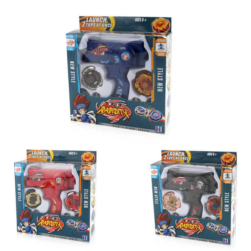 Bey blade Metal Fusion Toys For Sale Spinning beyblade Set ,gyroscope Toy with Dual Launchers,Hand Tops 210803