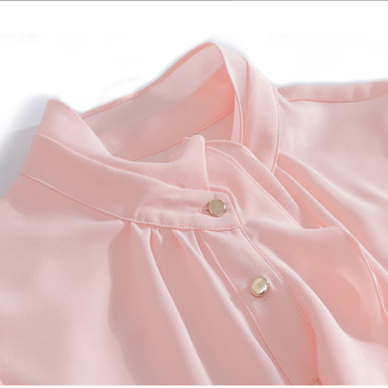 Autumn Plus Size Long Sleeve White Shirt Ruffles Business Wear Chiffon Blouse Women Korean Slim Blouses 10851 210518