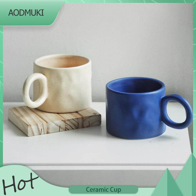 Mugs 450Ml Nordic-Style Simple Ceramics Water Cup Large Capacity Coffee Mug Hand Pinch Irregular Shape Big Ears Friend Gift, Blue
Mugs 450Ml Nordic-Style Simple Ceramics Water Cup Large Capacity Coffee Mug Hand Pinch Irregular Shape Big Ears Friend Gift, Blue