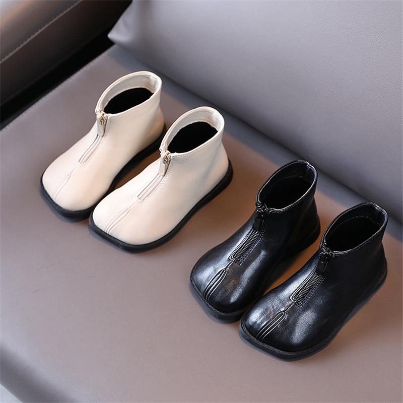 Boots Girls Genuine Leather 2021 Autumn Children' Shoes Square Toe Zip Design Fashion Toddler Kids 21-33, Black;grey
Boots Girls Genuine Leather 2021 Autumn Children' Shoes Square Toe Zip Design Fashion Toddler Kids 21-33, Black;grey