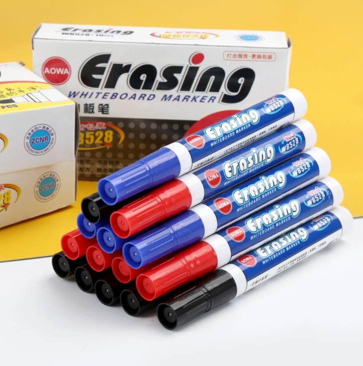 Writing Supplies Whiteboard Marker Erasable Colorful Single-end Marking Pen Drawing Mark Pen
Writing Supplies Whiteboard Marker Erasable Colorful Single-end Marking Pen Drawing Mark Pen