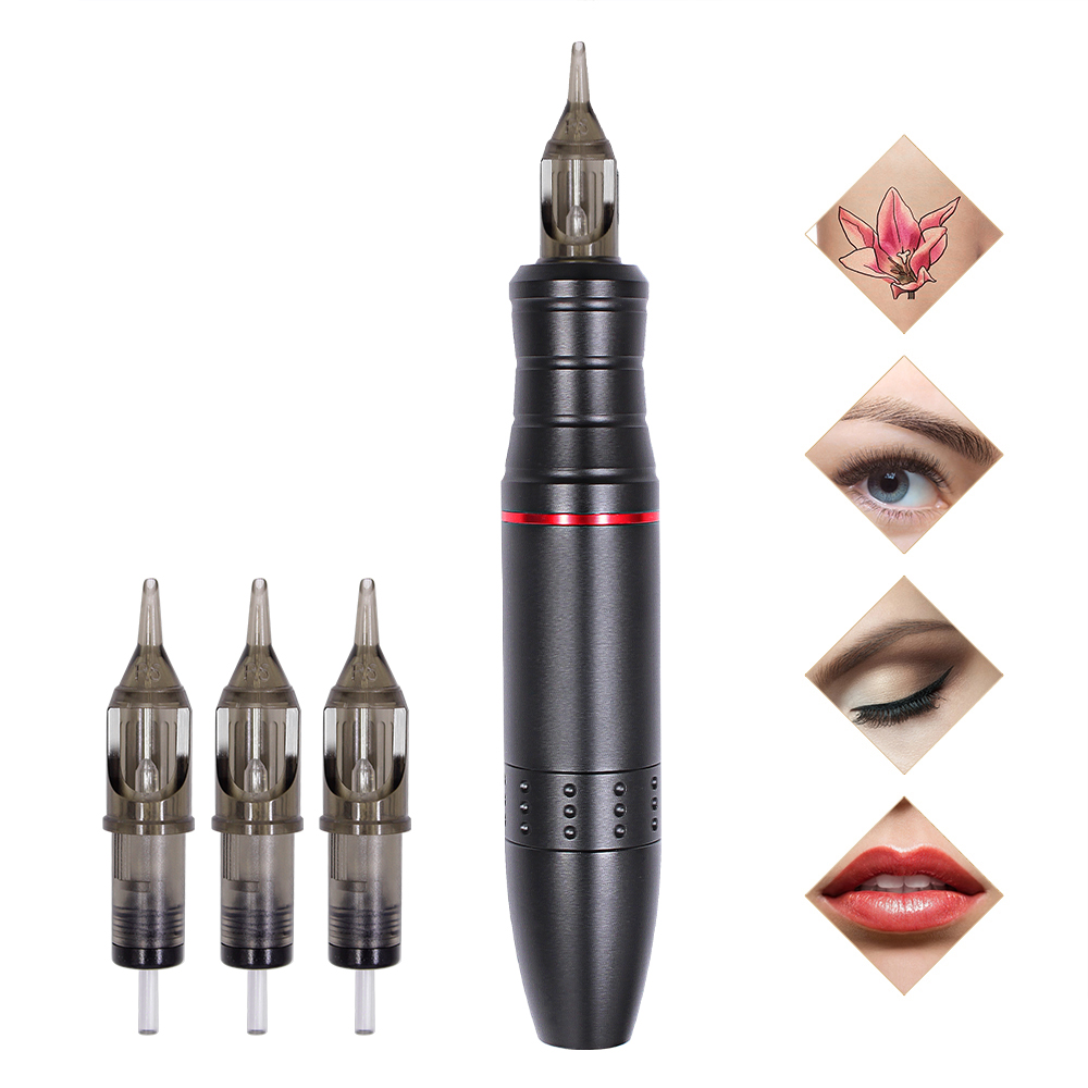 Eyebrow Rotary Tattoo Machine Pen Permanent Makeup Machine w/Cartridge Needles For Women Eyebrow Tattoo Liner and Shader BlackScouts
Eyebrow Rotary Tattoo Machine Pen Permanent Makeup Machine w/Cartridge Needles For Women Eyebrow Tattoo Liner and Shader BlackScouts