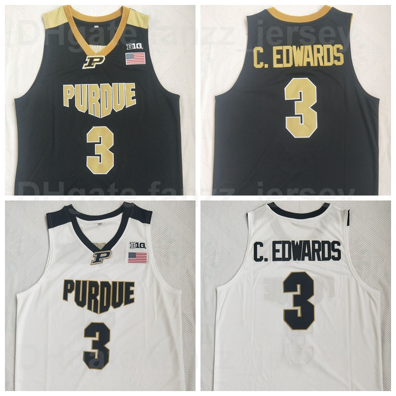 NCAA Basketball Purdue Boilermakers #3 Carsen Edwards Jersey College Black White Team Color University Breathable Shirt For Sport Fans Excellent Quality Men Sale
NCAA Basketball Purdue Boilermakers #3 Carsen Edwards Jersey College Black White Team Color University Breathable Shirt For Sport Fans Excellent Quality Men Sale