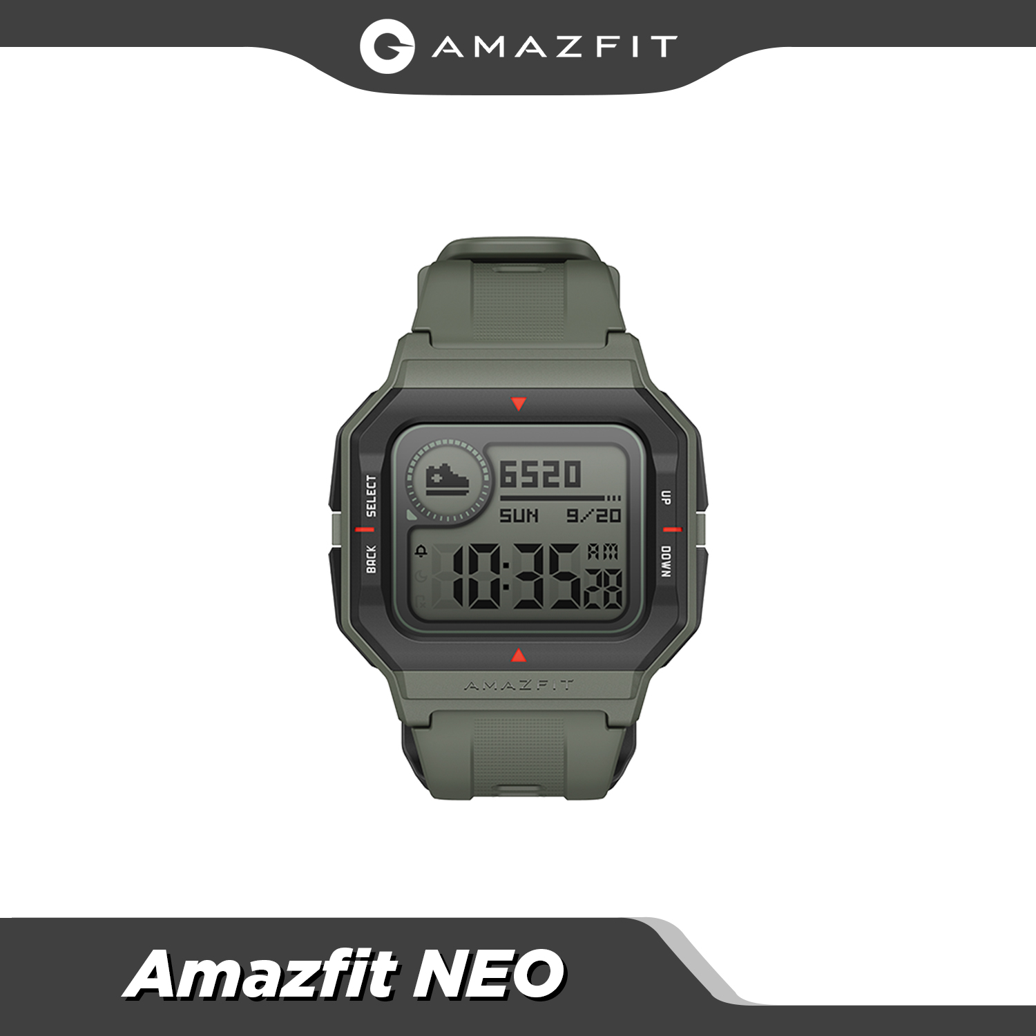Amazfit Neo Retro Design Smartwatch 5ATM Heart Rate Monitoring Sleep Tracking 28 Days Battery Life Smart Watch red black greeng
Amazfit Neo Retro Design Smartwatch 5ATM Heart Rate Monitoring Sleep Tracking 28 Days Battery Life Smart Watch red black greeng