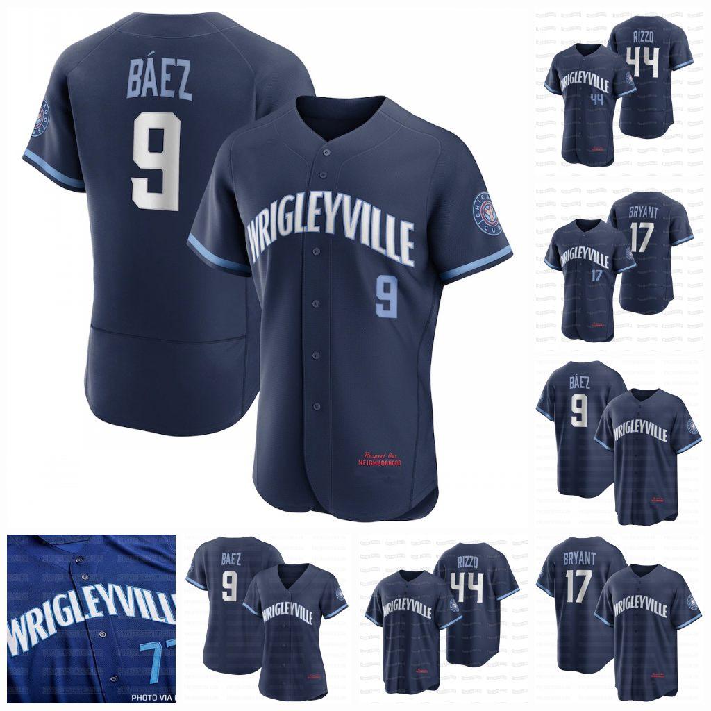 Javier Baez Wrigleyville Chicago 2021 City Connect Jersey Anthony Rizzo Kris Bryant Joc Pederson Willson Contreras Craig Kimbrel Ryne Sandbe, Blue;black
Javier Baez Wrigleyville Chicago 2021 City Connect Jersey Anthony Rizzo Kris Bryant Joc Pederson Willson Contreras Craig Kimbrel Ryne Sandbe, Blue;black