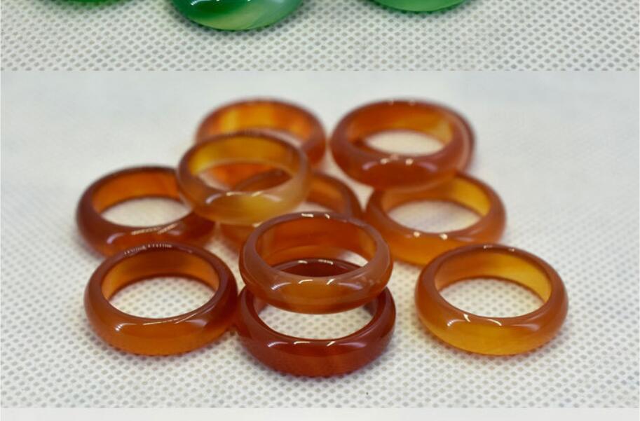 Whole black green red ice species green chalcedony medullary agate medullary ring tail ring jewelry del ivery