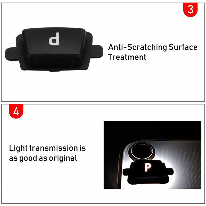 Car Gear Shift P Button Gears Shift Knob Lever Parking Buttons Cover Replacement For BMW 3' F30/F31/F34 5' F10/F11 7' F01/F02 X4 F26 X5