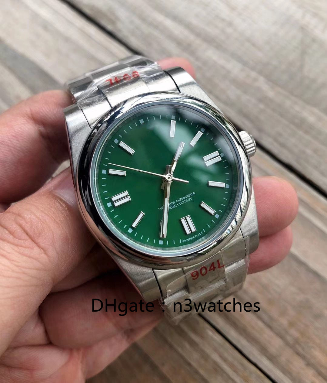 watch Automatic 9 Colors Two sizes 40 36mm Green waterproof sweethearts Couples Ladys Men Women Iced Blue Movement Mechanical Watches Steel Wristwatch, Slivery;brown
watch Automatic 9 Colors Two sizes 40 36mm Green waterproof sweethearts Couples Ladys Men Women Iced Blue Movement Mechanical Watches Steel Wristwatch, Slivery;brown