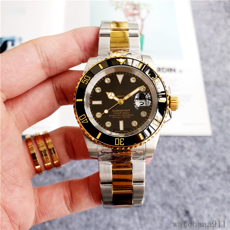 TOP AAA Watch mechanical movement waterproof design 904L boutique steel watchband watches, Slivery;brown
TOP AAA Watch mechanical movement waterproof design 904L boutique steel watchband watches, Slivery;brown
