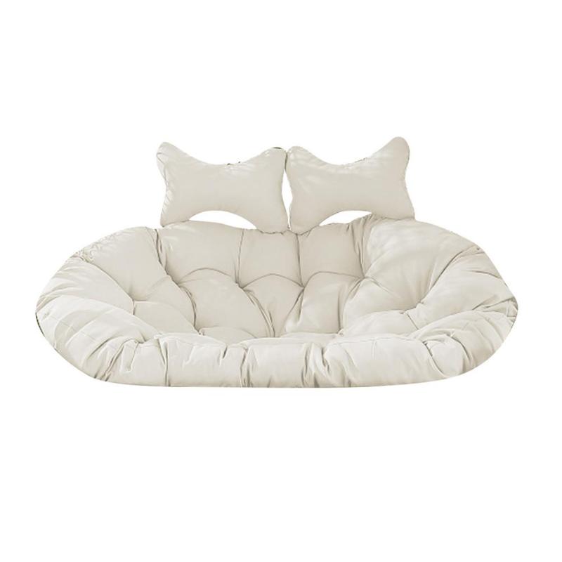Cushion/Decorative Pillow Hanging Basket Chair Cushion Thickening Double Swing Cloth Mat Indoor Outdoor Household Garden Back