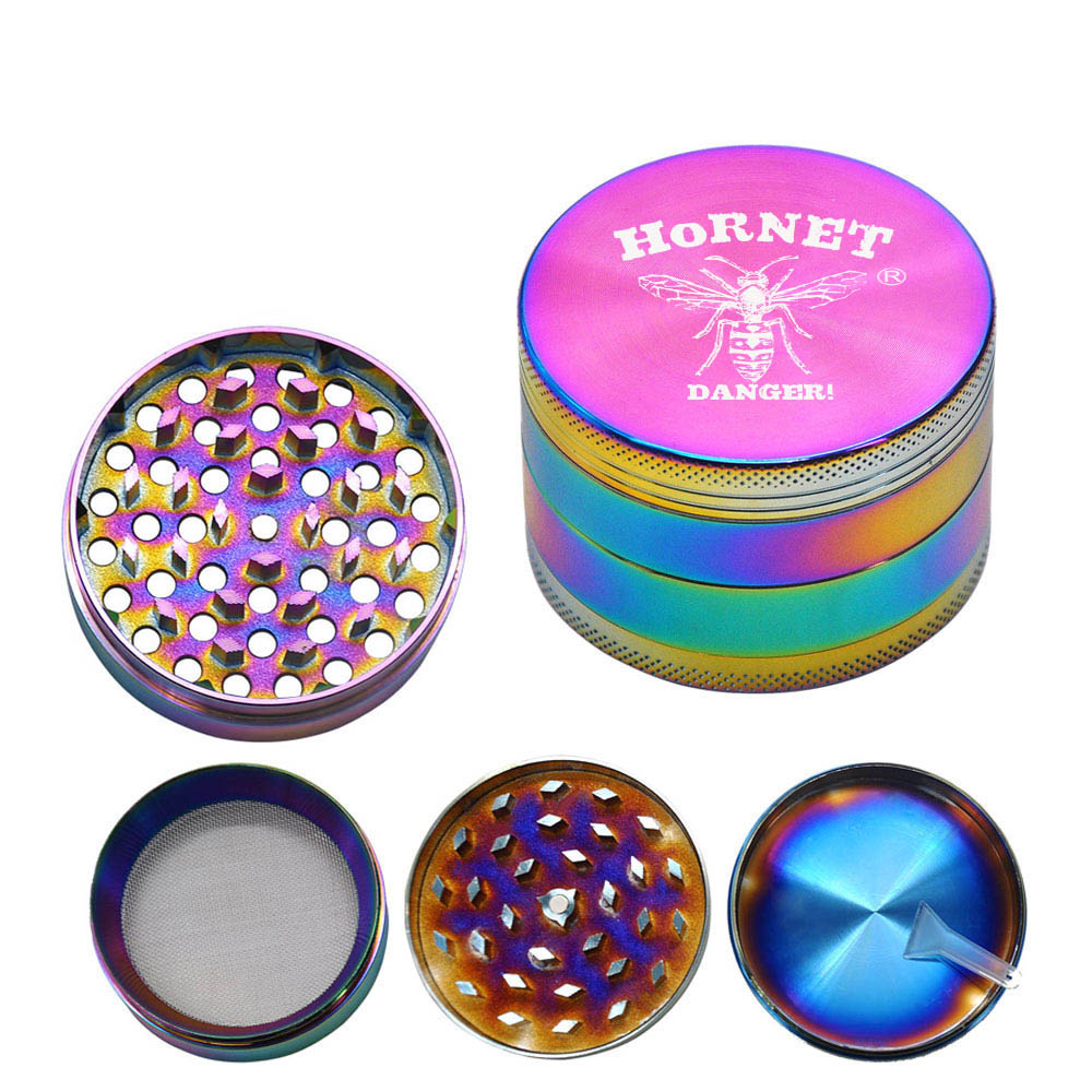 Rainbow Zinc Alloy Smoking Herb Grinder 63MM 4 layers Metal Tobacco Herbal Grinders Manual Cigarette Crusher Wholesale
Rainbow Zinc Alloy Smoking Herb Grinder 63MM 4 layers Metal Tobacco Herbal Grinders Manual Cigarette Crusher Wholesale