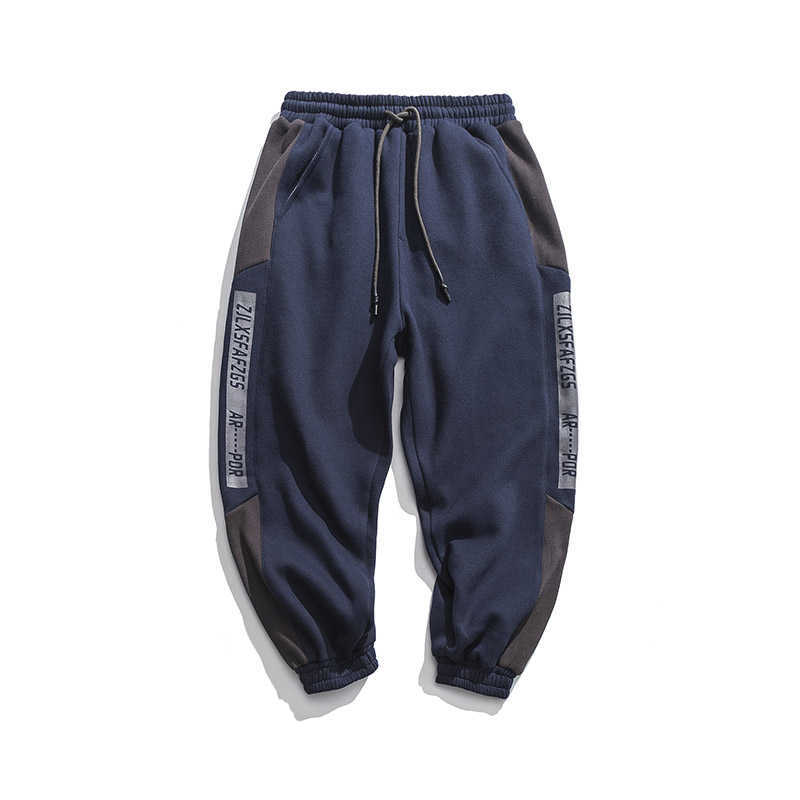 Autumn Winter Men Joggers Thicken Male Trousers Casual Pants Sweatpants Fleece Fitness Street Style Sweatpants Warm Keeping 210603, Navy
Autumn Winter Men Joggers Thicken Male Trousers Casual Pants Sweatpants Fleece Fitness Street Style Sweatpants Warm Keeping 210603, Navy