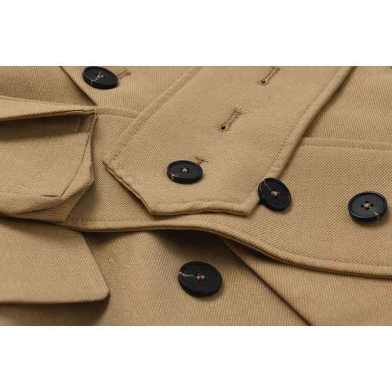 Casual Black Spring Blazer For Women Notched Long Sleeve Sashes Korean Blazers Female Fashion Clothing Style 210524