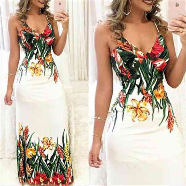 Womens Summer Beach Maxi Boho Floral Dress Sexy Strappy V Neck Evening Party Club Women Long Dress, Black;gray
Womens Summer Beach Maxi Boho Floral Dress Sexy Strappy V Neck Evening Party Club Women Long Dress, Black;gray
