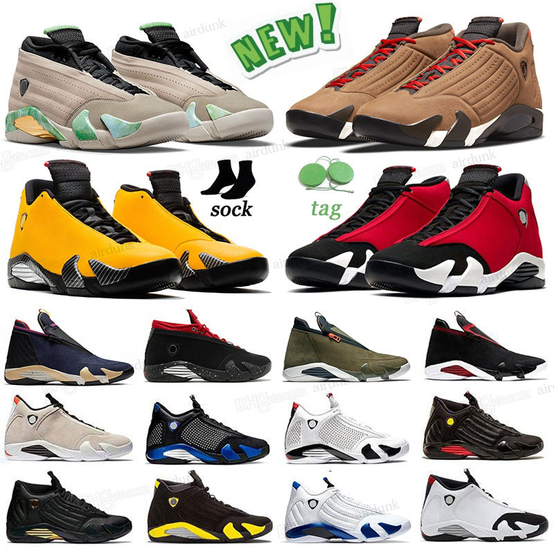 Jumpman 14s 14 Mens Basketball shoes Ginger Winterized Candy cane Fortune gym red Blue desert sand defining moments Hyper Royal men sports sneakers Size 40-47 US 7-13, I need look other product
Jumpman 14s 14 Mens Basketball shoes Ginger Winterized Candy cane Fortune gym red Blue desert sand defining moments Hyper Royal men sports sneakers Size 40-47 US 7-13, I need look other product