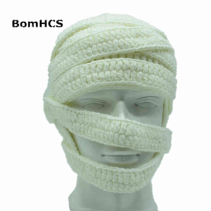 BomHCS Novetly Cool Zombie Mask Beanie Bandage 100% Handmade Knitted Funny Hat Cap 220210, Dark grey
BomHCS Novetly Cool Zombie Mask Beanie Bandage 100% Handmade Knitted Funny Hat Cap 220210, Dark grey