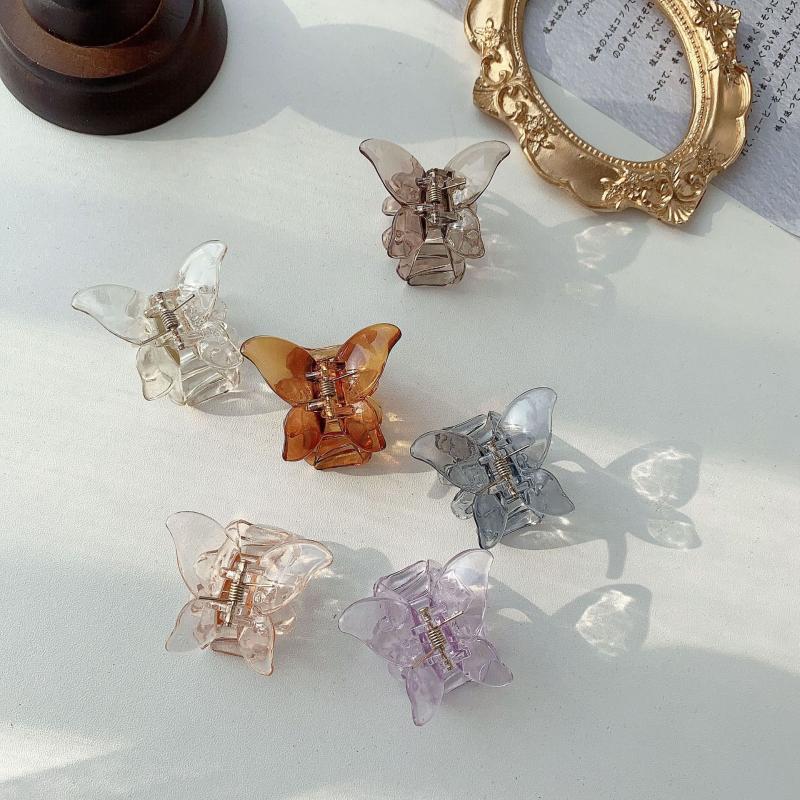 Hair Clips & Barrettes Sweet Fairy Butterfly Side Hairpin Transparent Colored Styling Tools For Women Girls, Golden;silver
Hair Clips & Barrettes Sweet Fairy Butterfly Side Hairpin Transparent Colored Styling Tools For Women Girls, Golden;silver