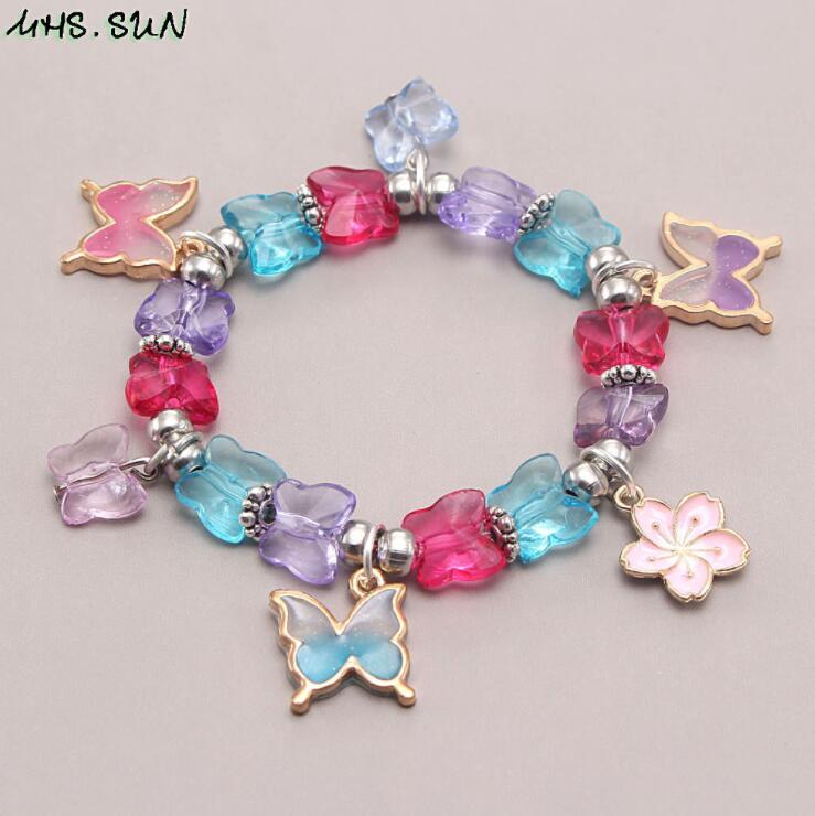INS kids Jewelry Bracelet Colorful Beads Cute Butterfly Mermaid Love Heart Charms Design Princess gift, As picture / mix colors
INS kids Jewelry Bracelet Colorful Beads Cute Butterfly Mermaid Love Heart Charms Design Princess gift, As picture / mix colors