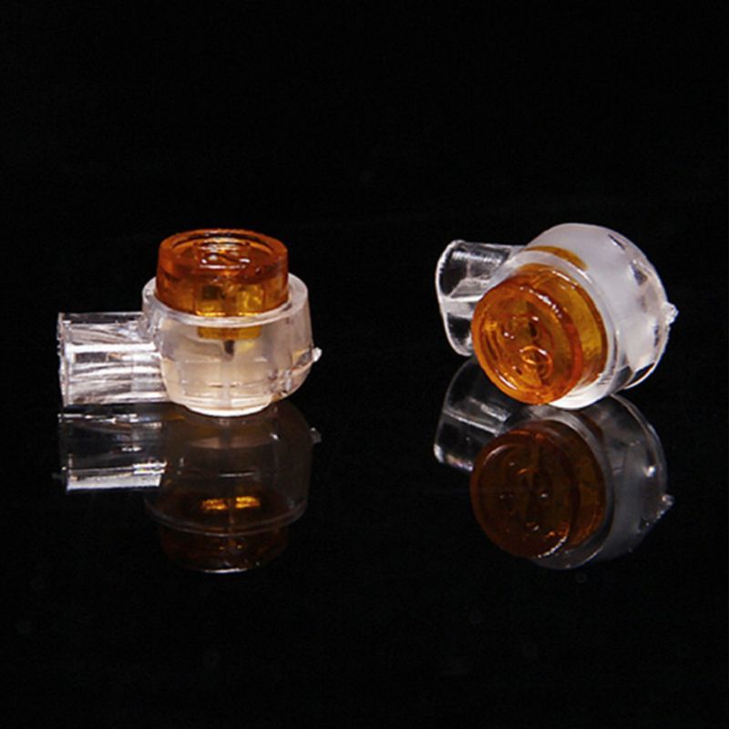 200 Plugs Wire Line UY2 K1 Terminal Block Scotchlok 0.4-0.7 Mm Butt
