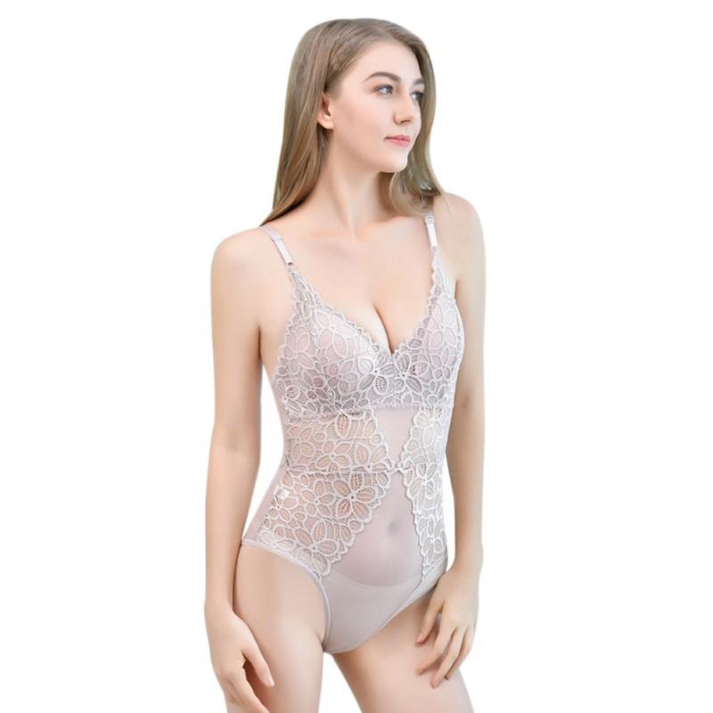Women's Shapers Sexy Bodysuit Mesh Lace Underwear Thin Breathable Gather Chestless One-piece, Black
Women's Shapers Sexy Bodysuit Mesh Lace Underwear Thin Breathable Gather Chestless One-piece, Black