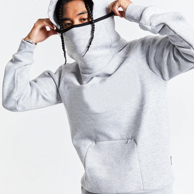 Autumn New Men's High Collar Trend Hip Hop Sweater Sports Leisure Loose Long Sleeve Hoodie Zipper Pocket, Black
Autumn New Men's High Collar Trend Hip Hop Sweater Sports Leisure Loose Long Sleeve Hoodie Zipper Pocket, Black