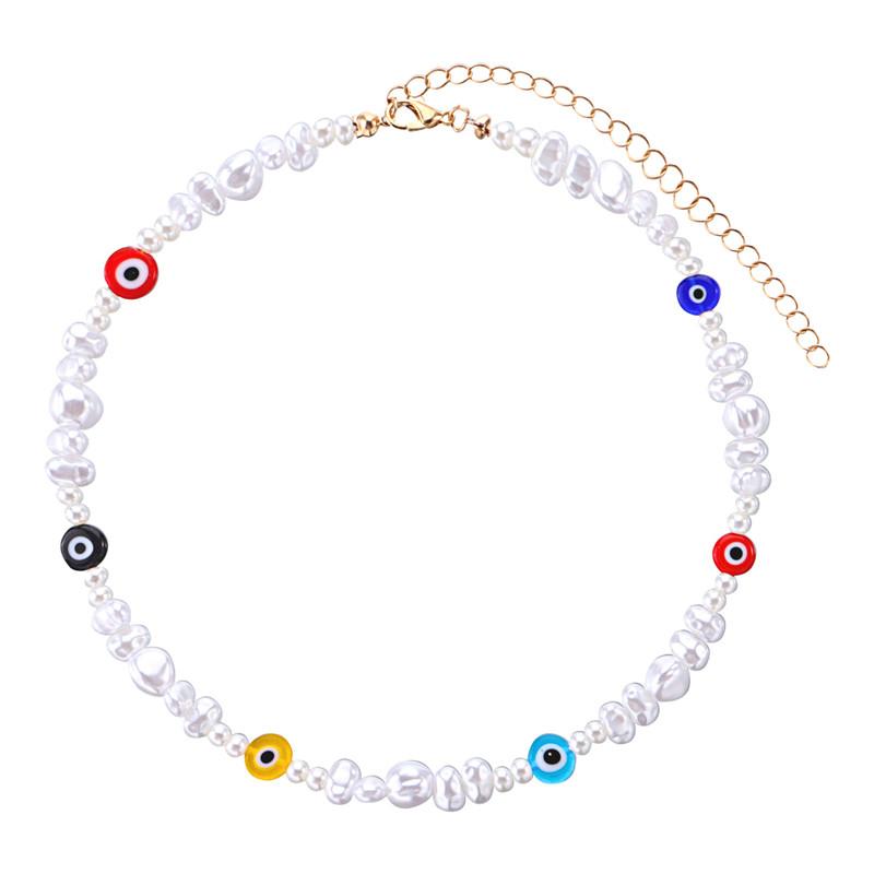 Chains 2021 Women Kpop Jewelry White Pearl Statemen Necklace For Choker Beaded Necklaces Charm Female Party Accessories, Silver
Chains 2021 Women Kpop Jewelry White Pearl Statemen Necklace For Choker Beaded Necklaces Charm Female Party Accessories, Silver
